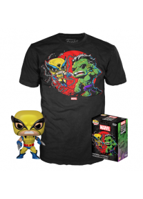 Подаръчен комплект Funko POP! MARVEL Collectors Box: WOLVERINE METALLIC (L) POP! & Tee 